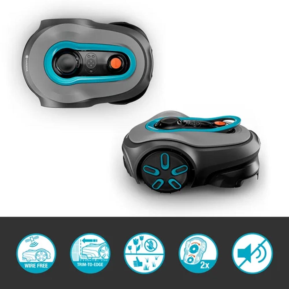 GARDENA 19921-20 Mähroboter smart SILENO free 600 m² Set (2. Wahl)