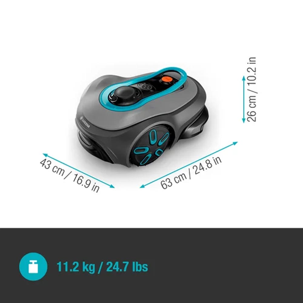 GARDENA 19921-20 Mähroboter smart SILENO free 600 m² Set (2. Wahl)