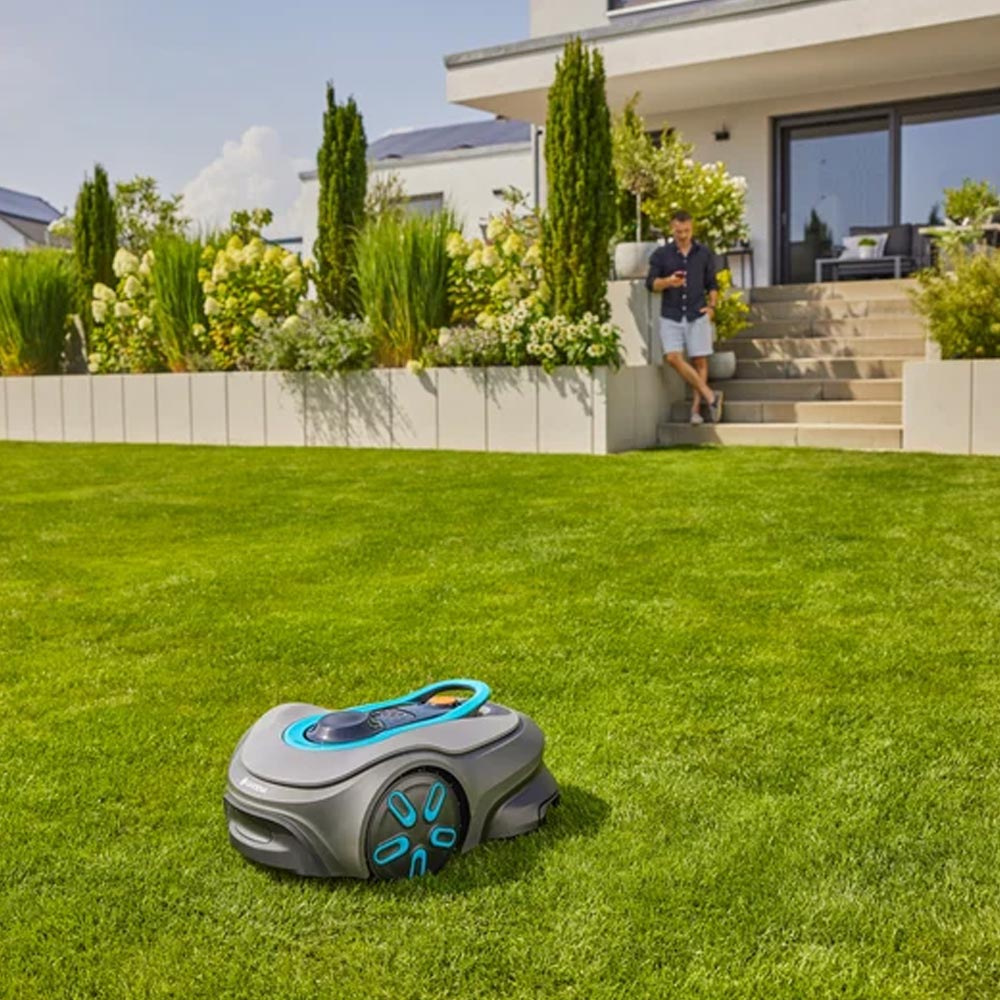 GARDENA 19922-20 Mähroboter smart SILENO free 800 m² Set