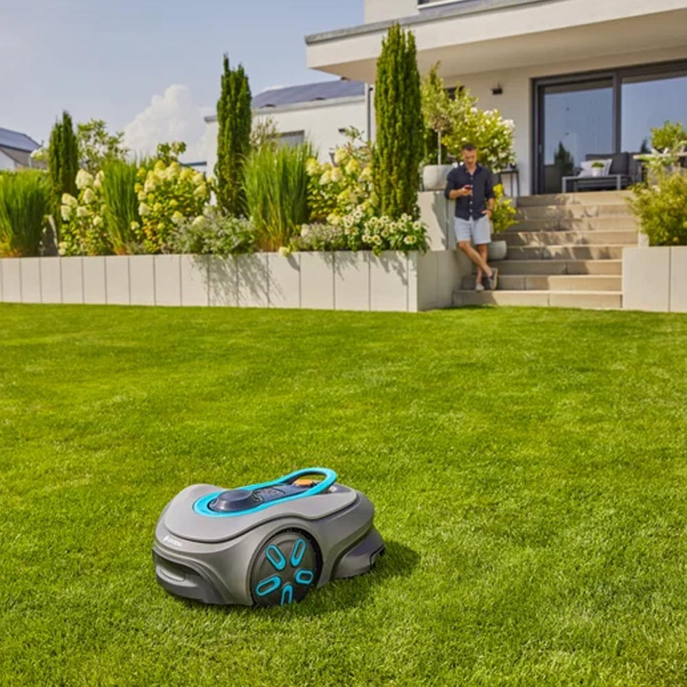 GARDENA 19923-20 Mähroboter smart SILENO free 1.200 m² Set