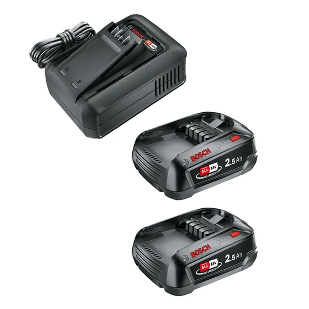 GARDENA 14914-20 Starter Kit QC AL 18V-44 + 2 x 2,5 Ah SoC