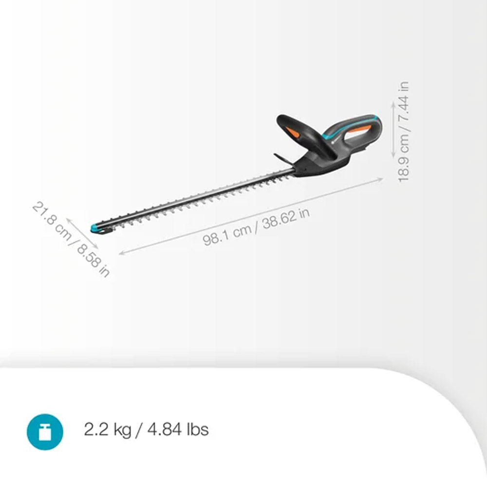 GARDENA 14735-55 Akku-Heckenschere EasyCut 55/18V P4A solo