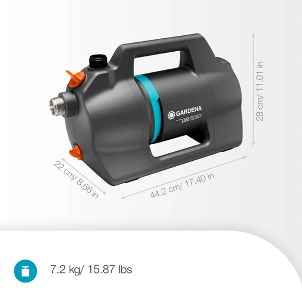 GARDENA 09084-20 Gartenpumpe 5200 Silent