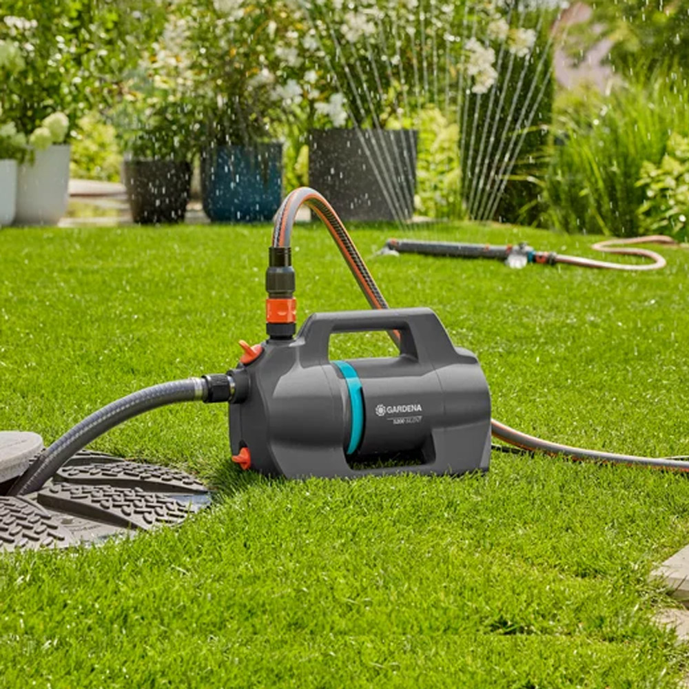 GARDENA 09085-20 Gartenpumpe 5200 Silent Set
