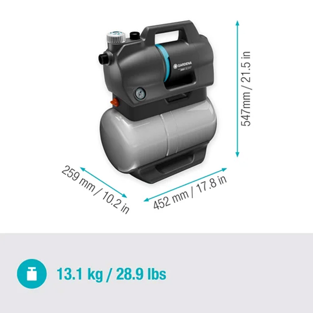 GARDENA 09064-20 Hauswasserwerk 3800 Silent
