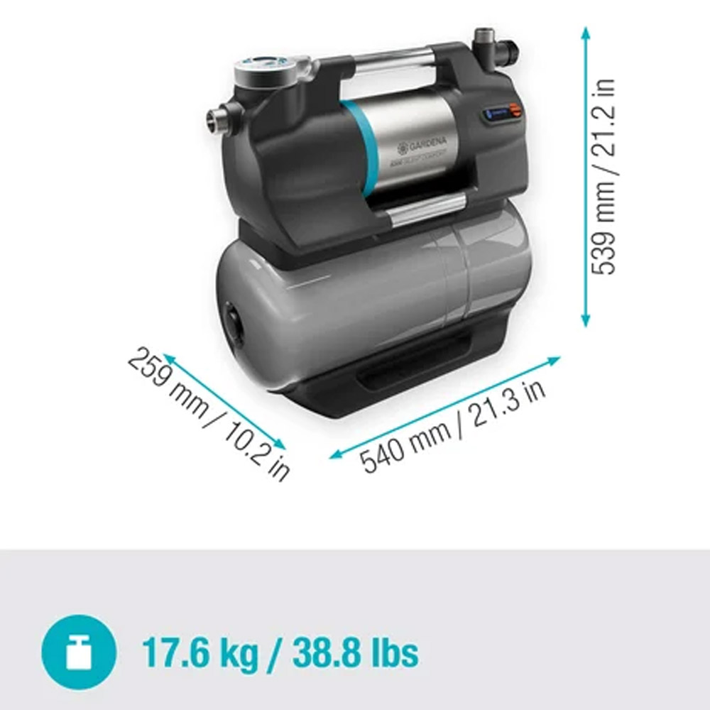 GARDENA 09068-20 Hauswasserwerk 6300 SilentComfort