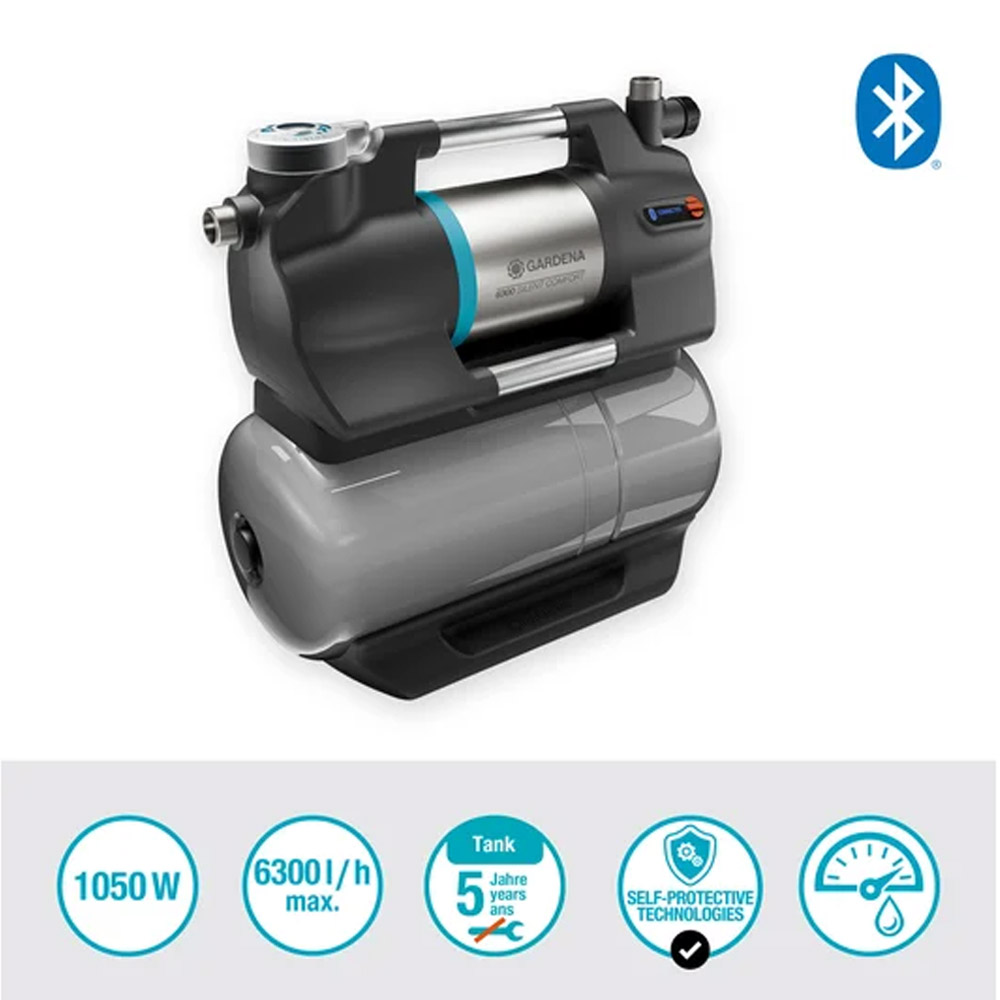 GARDENA 09068-20 Hauswasserwerk 6300 SilentComfort