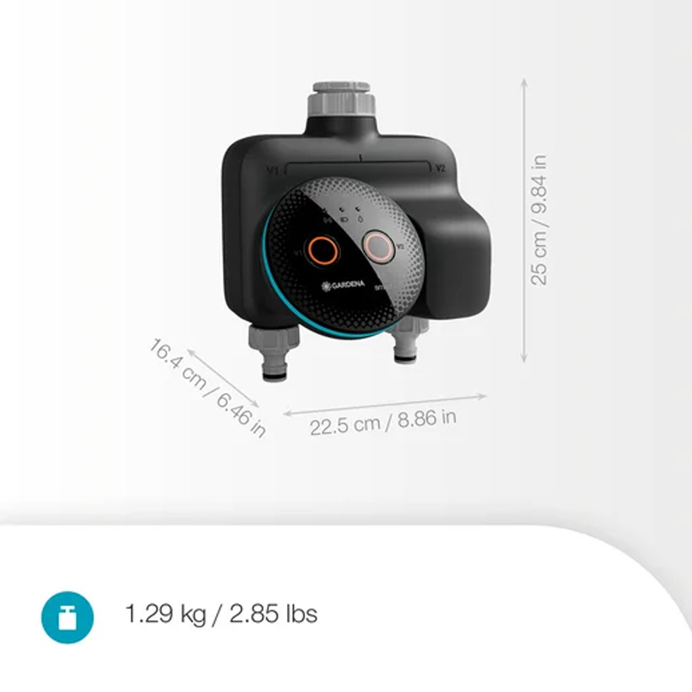 GARDENA 19044-20 smart Dual Water Control Set