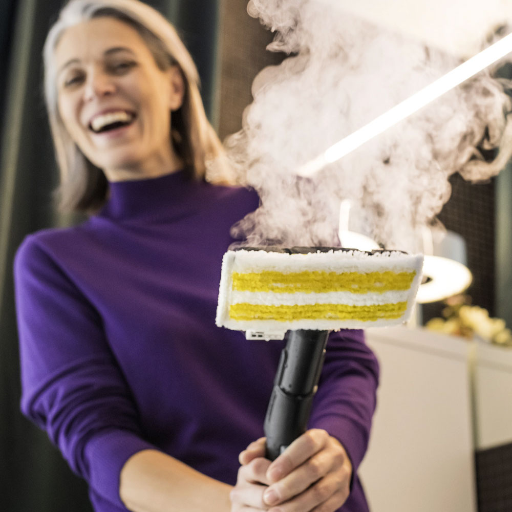 Kärcher SC 3 Deluxe Anniversary Edition Dampfreiniger schwarz (2. Wahl)