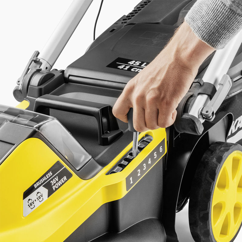 Kärcher LMO 5-18 Dual Battery Set Akku-Rasenmäher