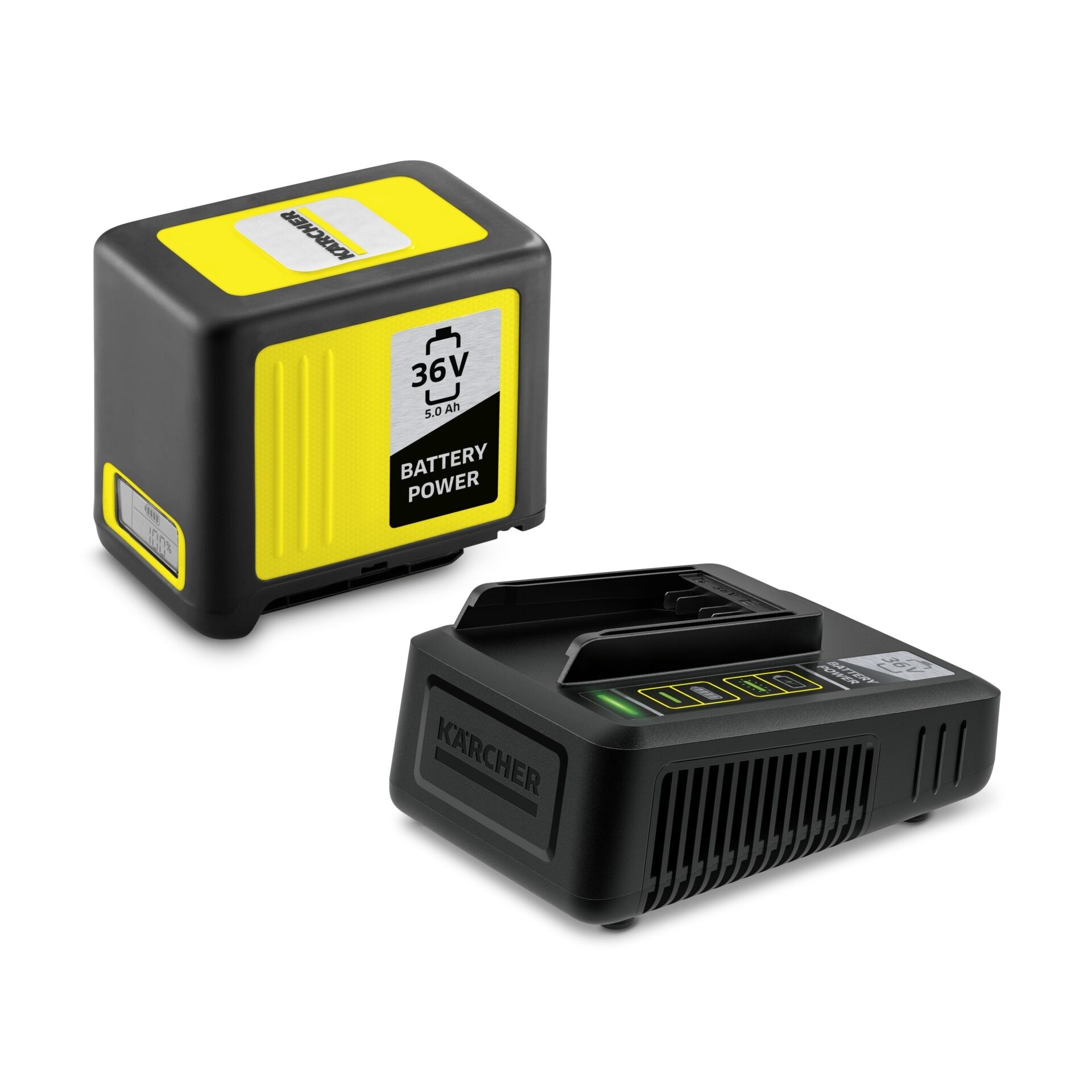 Kärcher Battery Power 36/50 Starter Kit schwarz/gelb