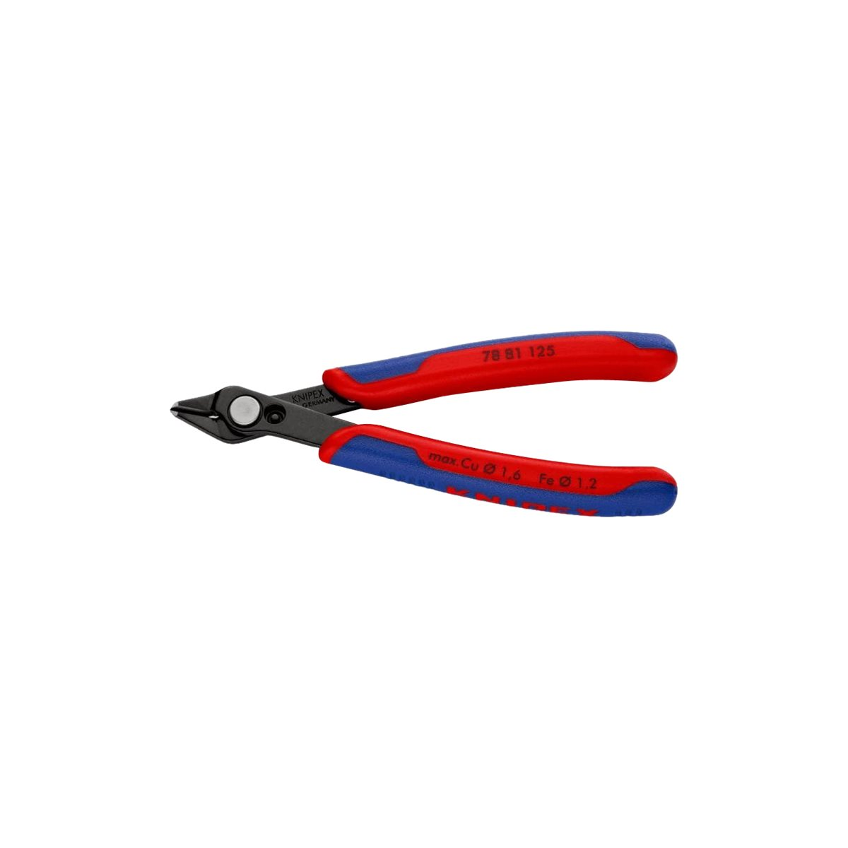 KNIPEX 78 81 125 Electronic Super Knips 125 mm brüniert