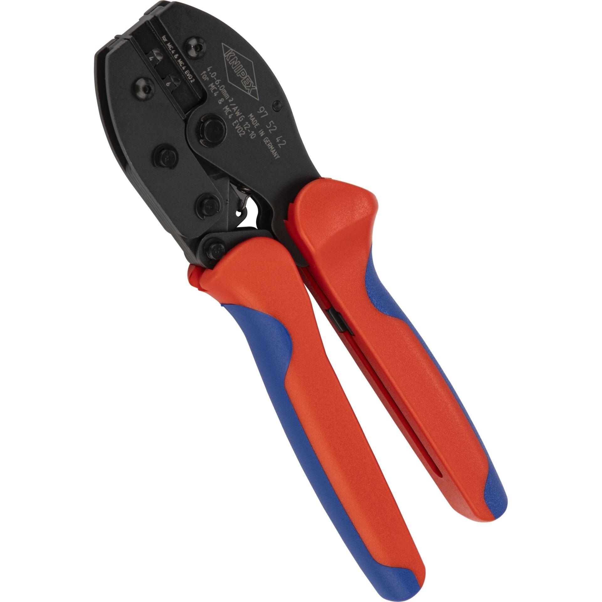 KNIPEX 97 52 42 PreciForce Crimpzange für MC4/MC4 EVO 2 Steckverbinder