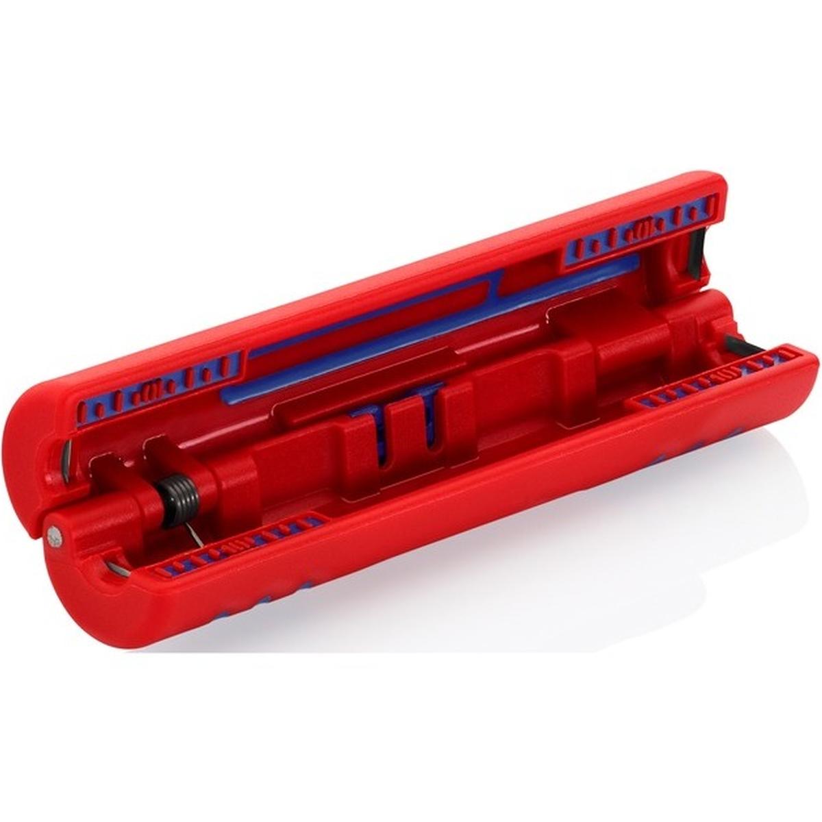 KNIPEX 16 60 100 SB Abisolierwerkzeug für Koaxialkabel