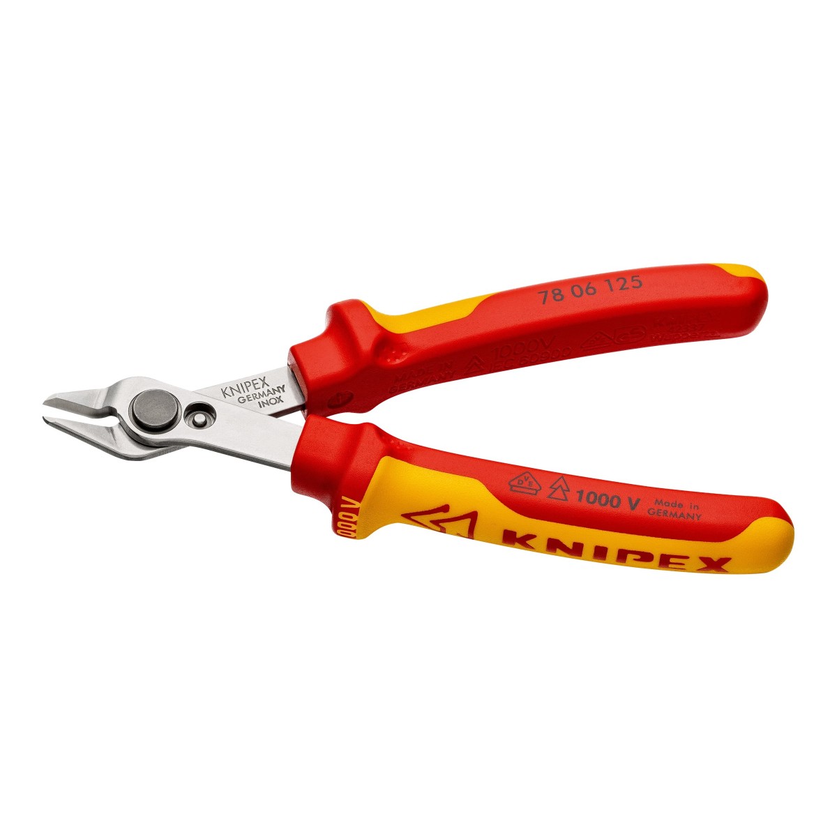 KNIPEX Electronic Super Knips 78 06 125 Elektronik-Seitenschneider 125mm