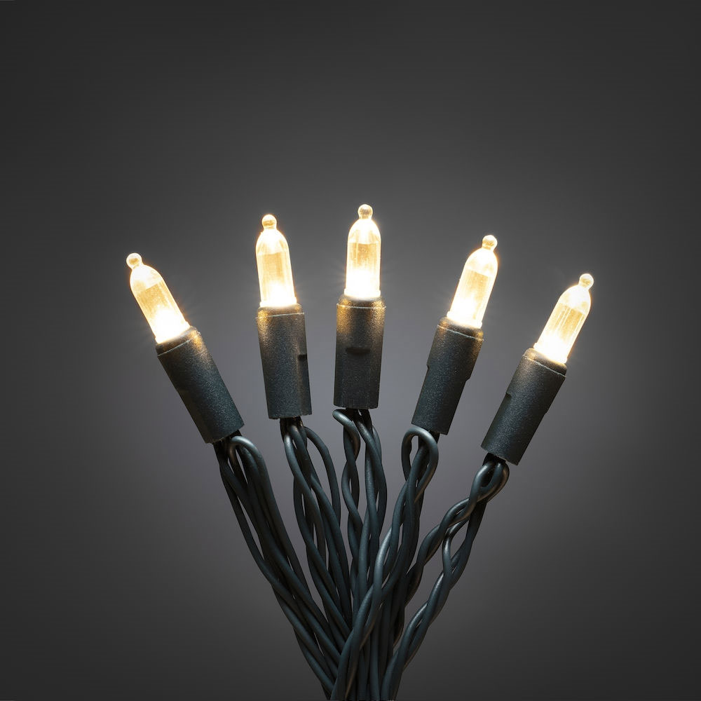 Konstsmide LED Mini-Lichterkette 80er warmweiß (6020-100)