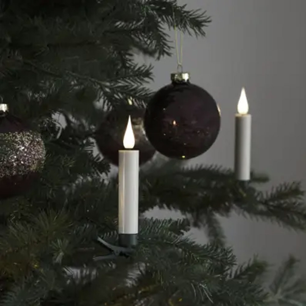 Konstsmide LED-Weihnachtsbaumkette kabellos 10er (1912-210)