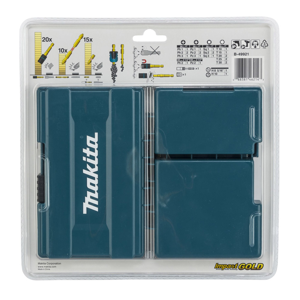 Makita Torsion Bit-Set 26-tlg. (B-49921)