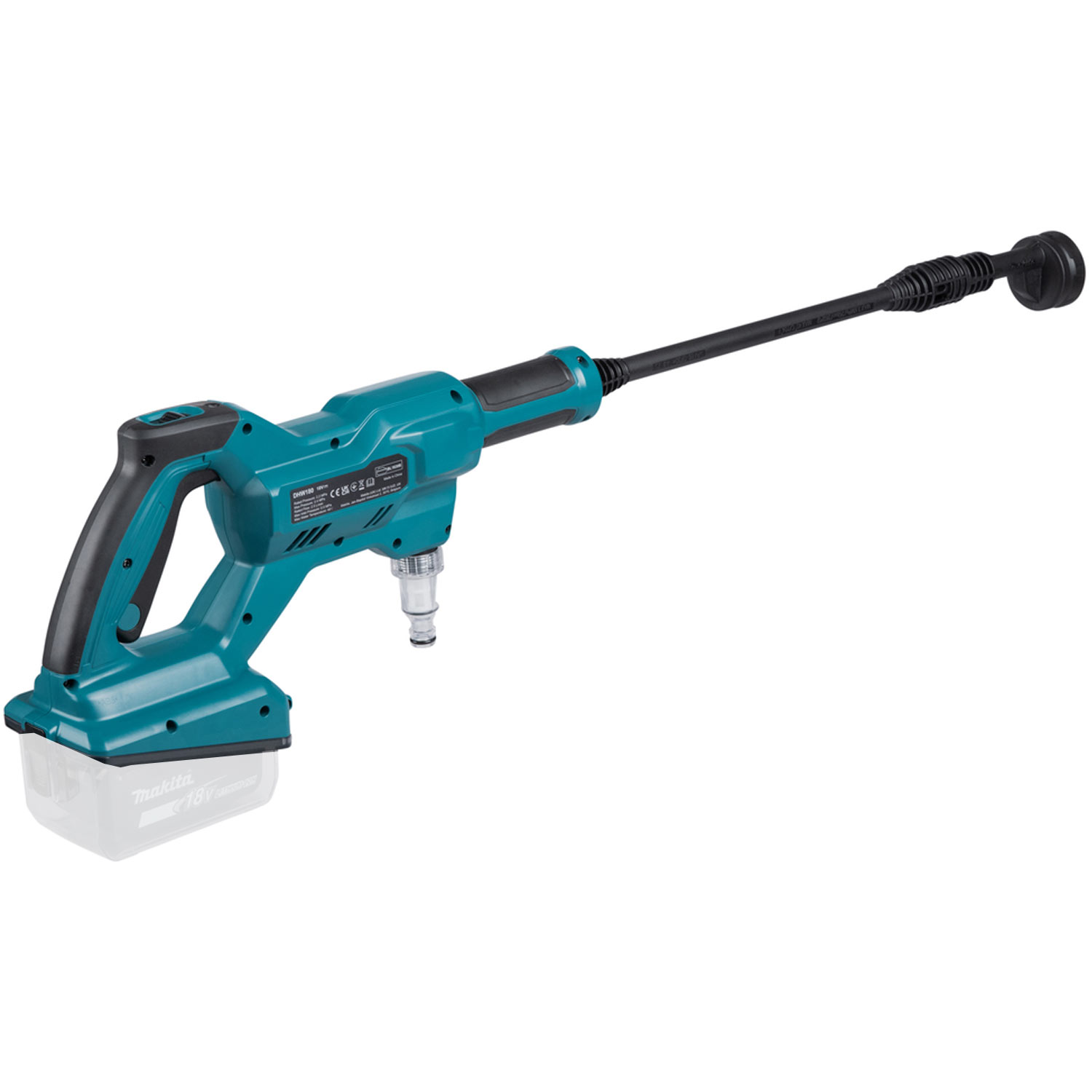 Makita DHW180Z Akku-Druckreiniger 18V (ohne Ladegerät und Akkus)