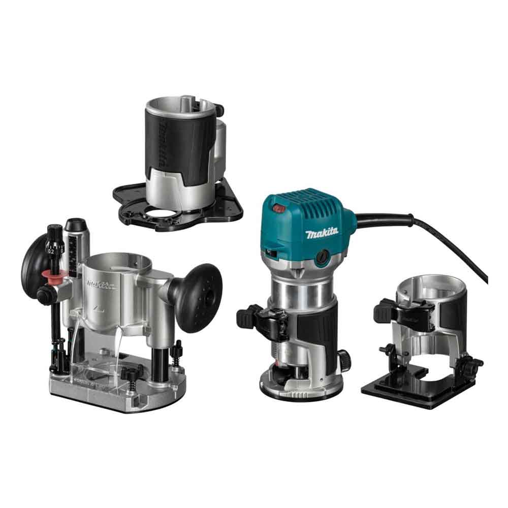 Makita RT0702CX3J Multifunktionsfräse