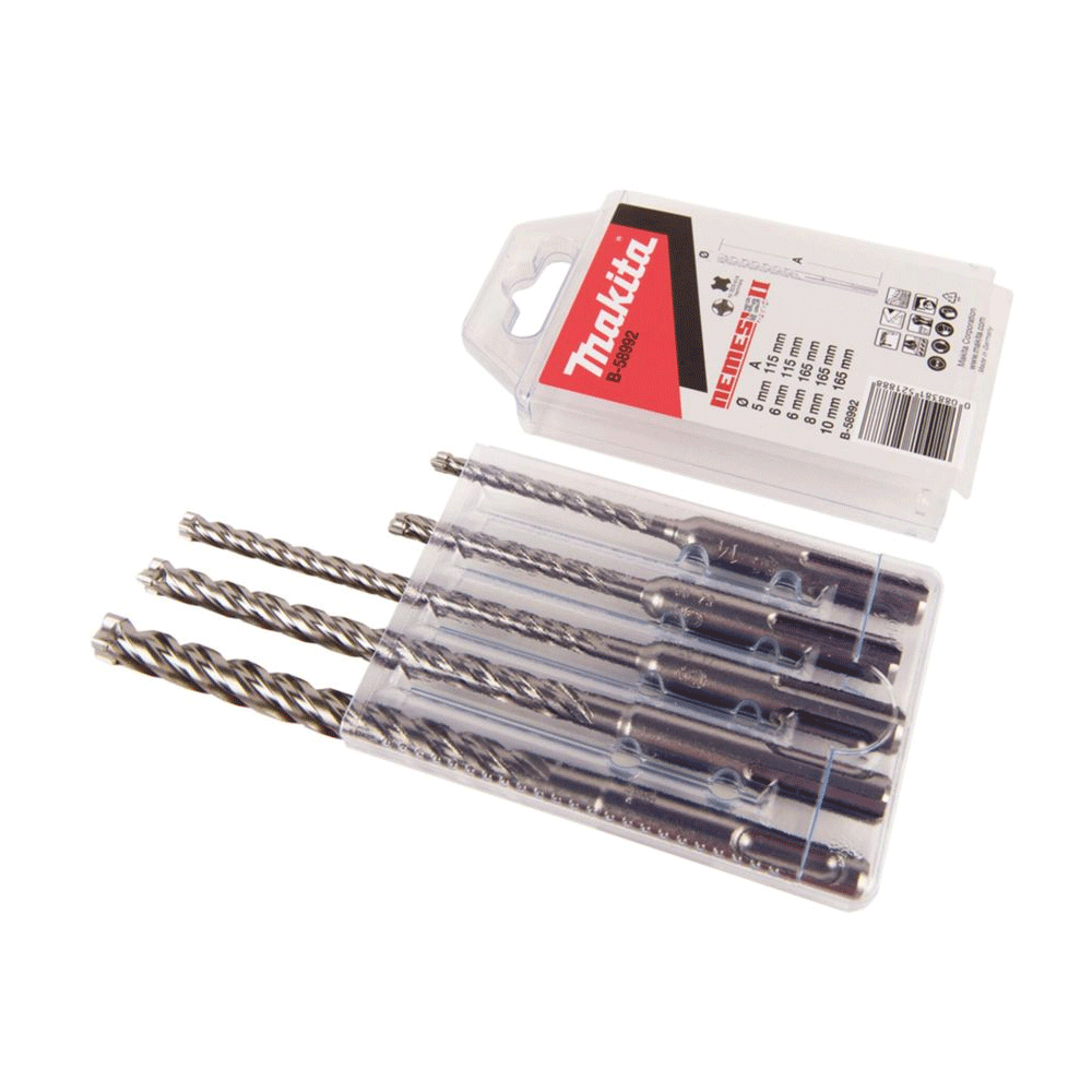 Makita B-58992 NEMESIS2 Bohrerset SDS+ 5tlg