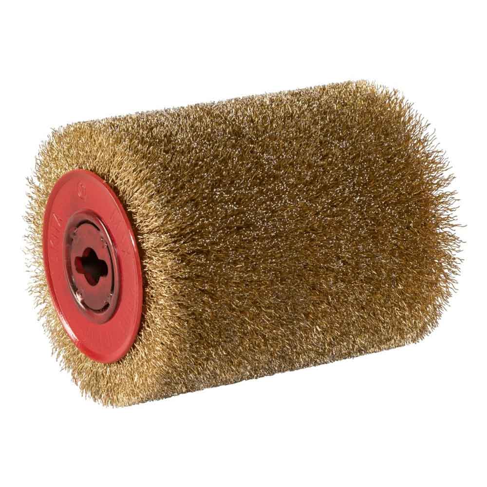 Makita P-65648 Stahldrahtbürste Vermessingt