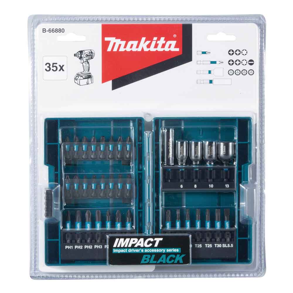 Makita B-66880 Elektrowerkzeugen Bit-Set 35tlg.