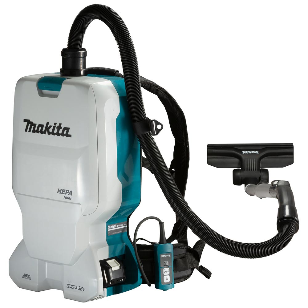 Makita DVC660Z 2x18V Rucksackstaubsauger (2.Wahl)