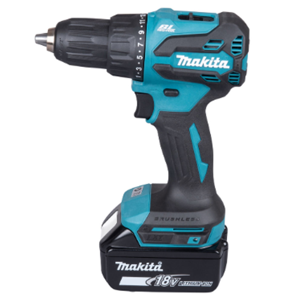 Makita DHP490RFX3 Akku-Schlagbohrschrauber