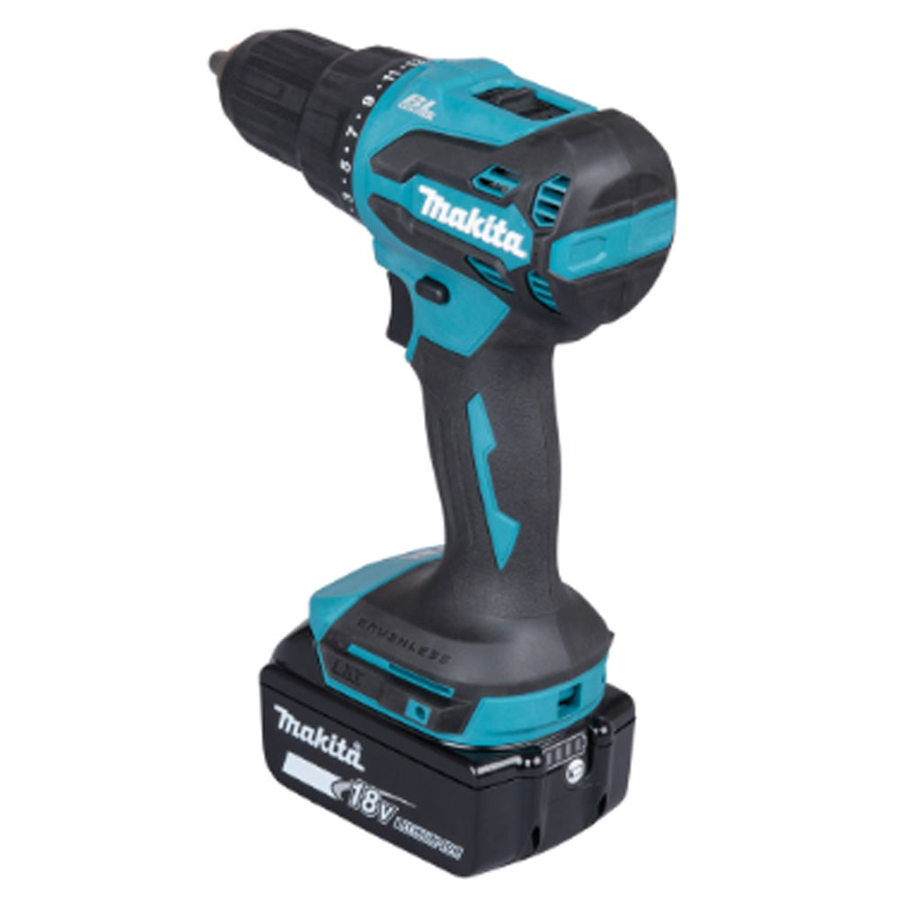 Makita DHP490RFX3 Akku-Schlagbohrschrauber