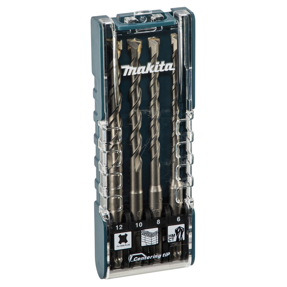 Makita E-13605 SDS-PLUS Steinbohrer-Set 4tlg.