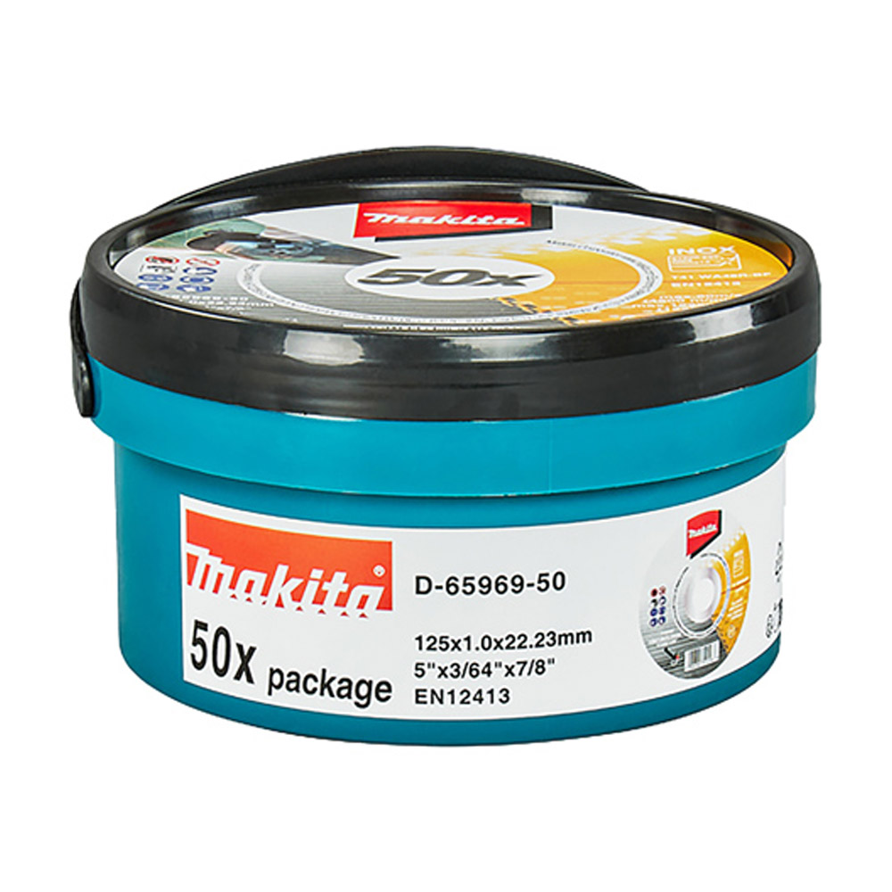 Makita INOX Trennscheiben 125mm 50 Stück für Winkelschleifer