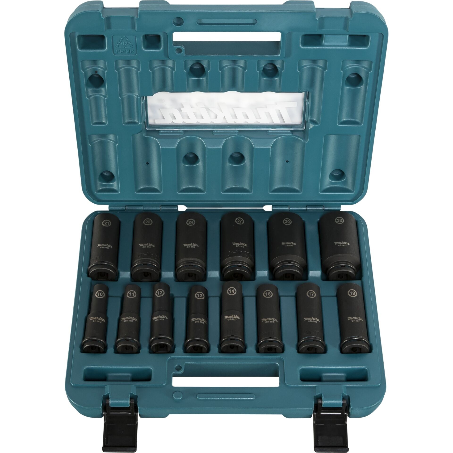 Makita E-16586 Impact Black 1/2 Zoll Schlagnuss-Set 14-teilig