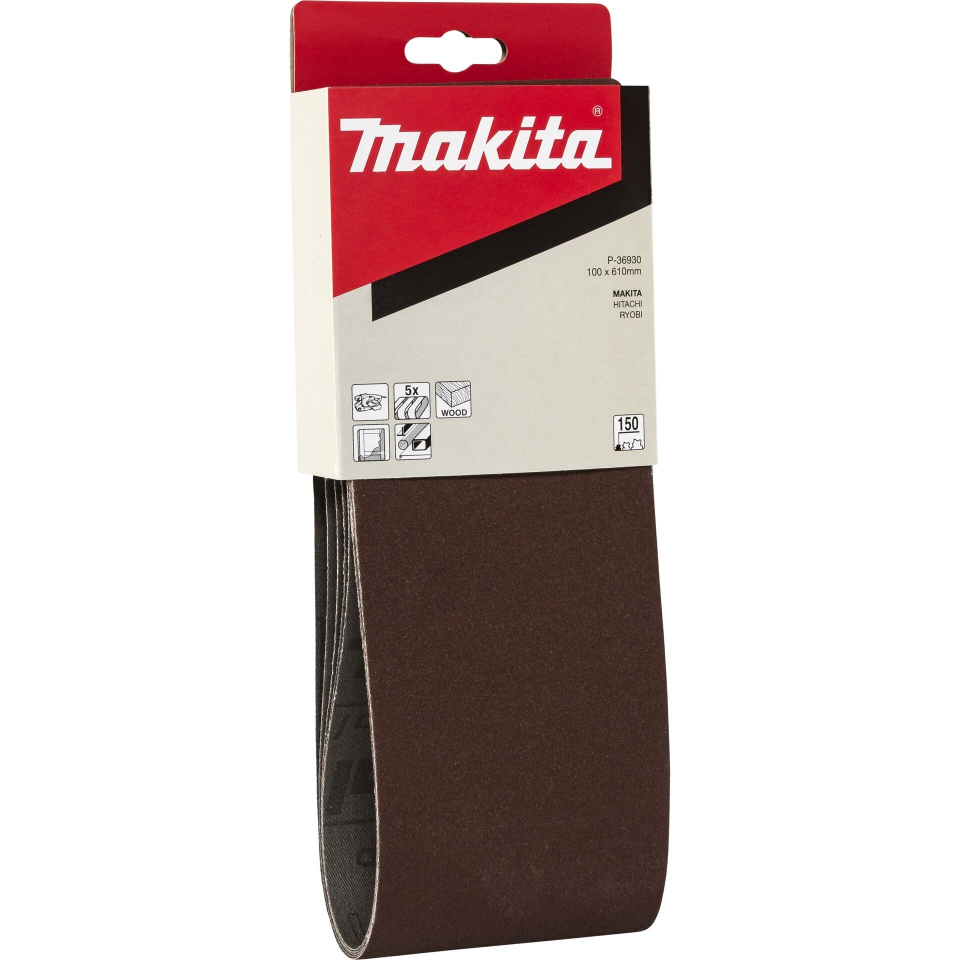 Makita P-36930 Schleifband 100x610mm K150