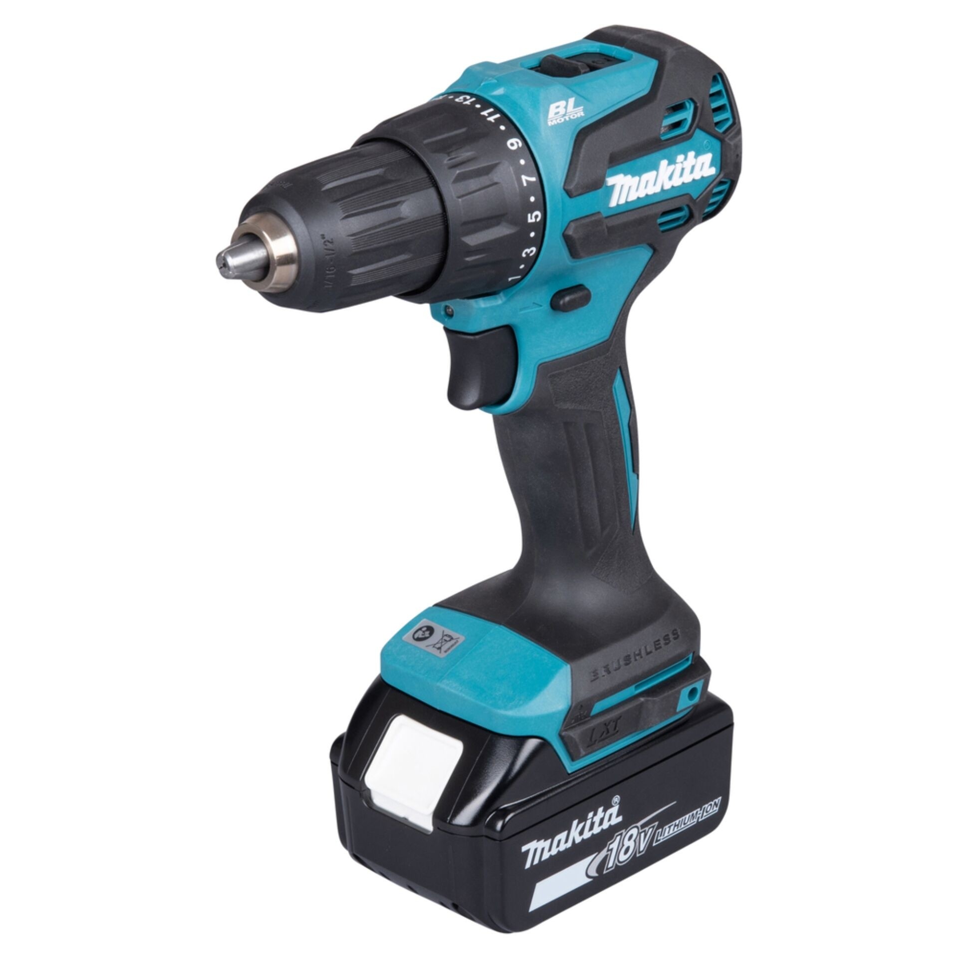 Makita DHP490TJX9 Akku-Schlagbohrschrauber
