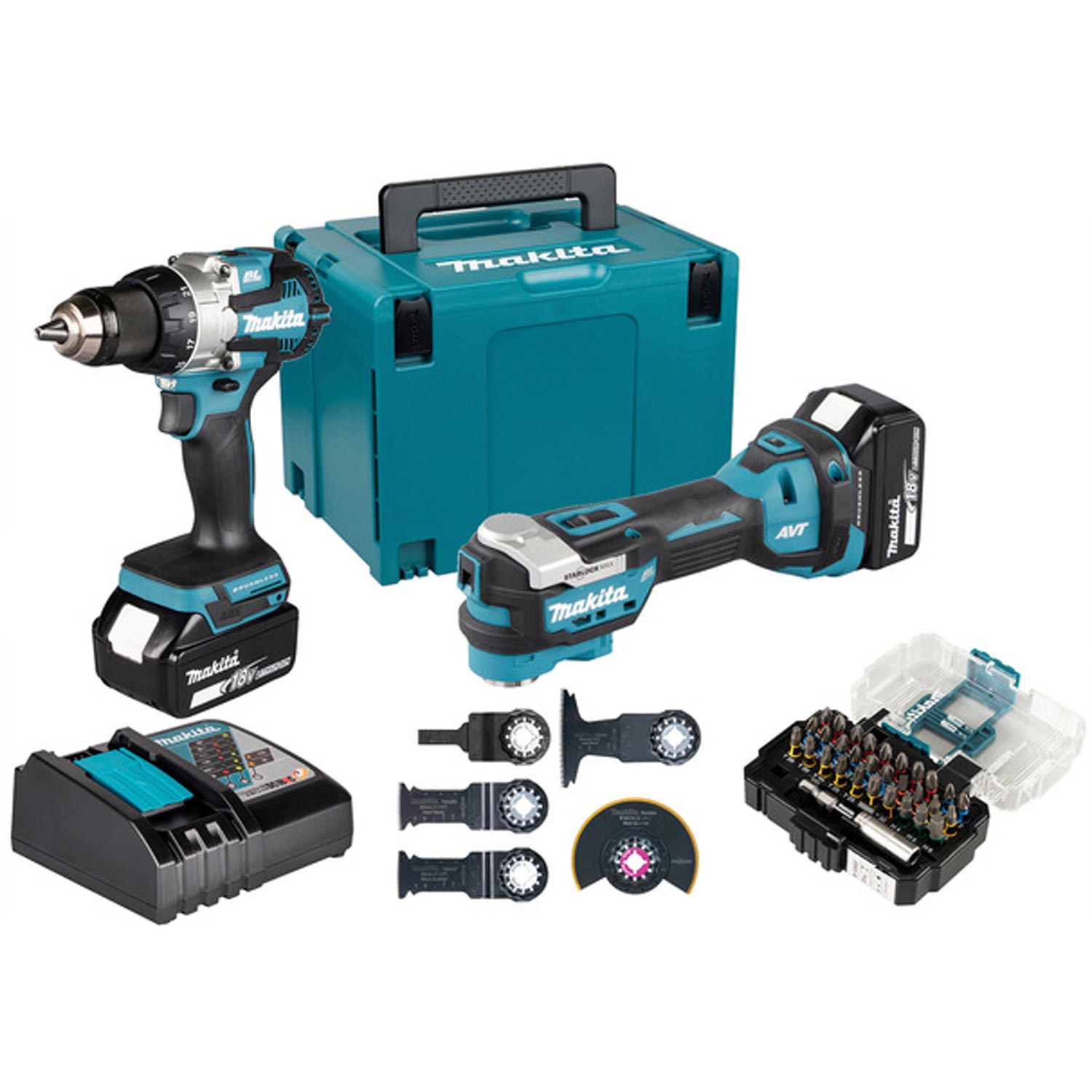 Makita DLX2592JX1 18V Akku-Kombo-Kit