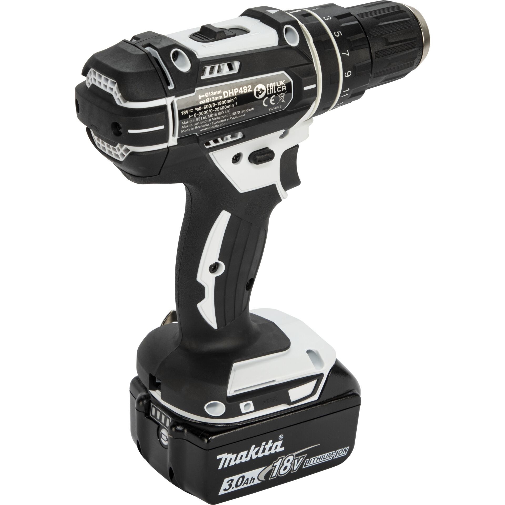 Makita DHP482RFWJ 18V 2x 3,0Ah Akku-Schlagbohrschrauber