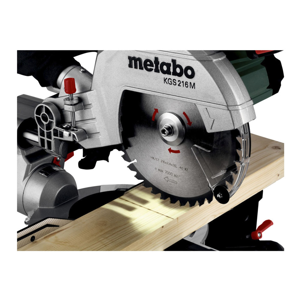 Metabo KGS216M Kappsäge mit Zugfunktion + Zusatzsägeblatt