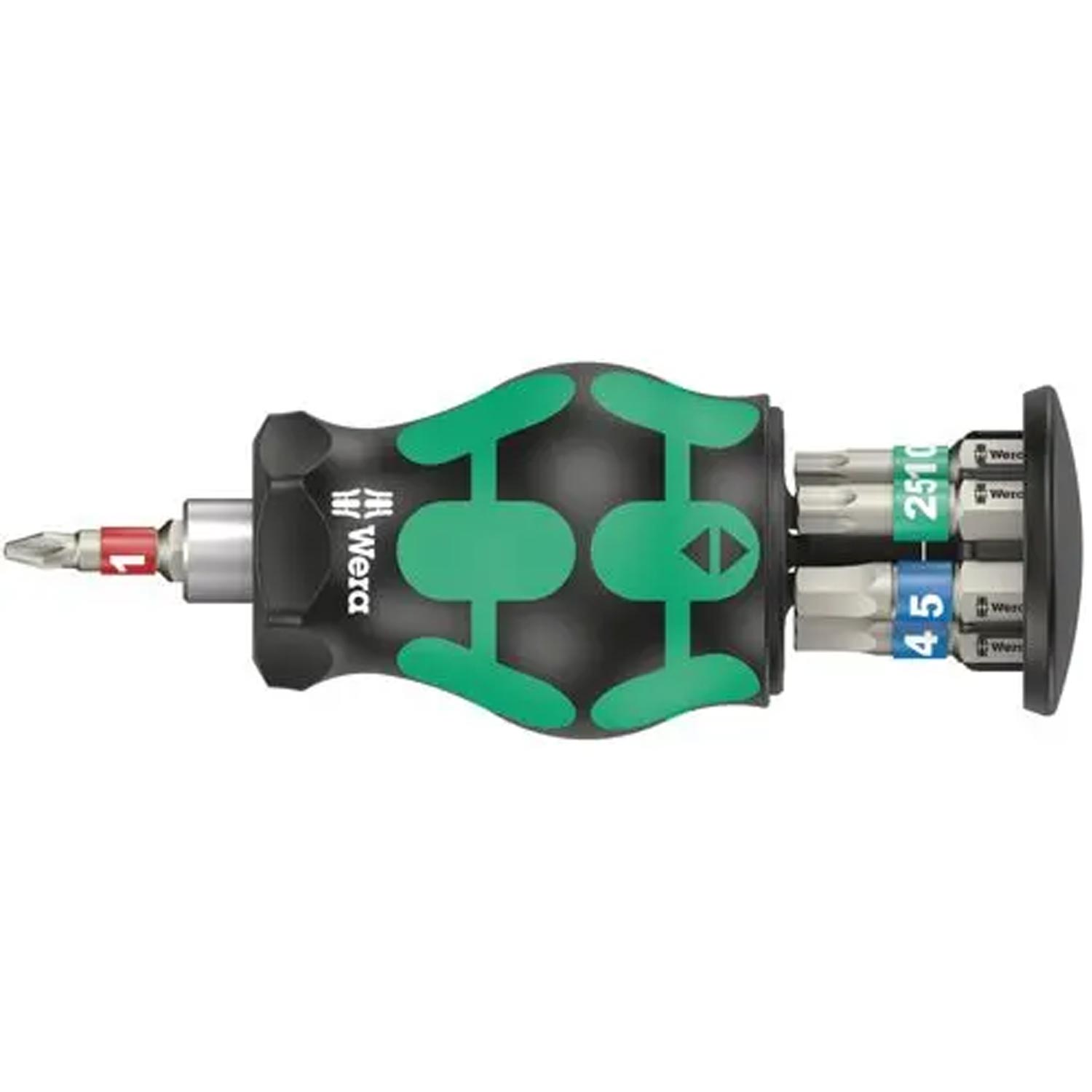 Wera Bicycle Set 11 - Bits-Handhalter mit 7 Bits Edelstahl