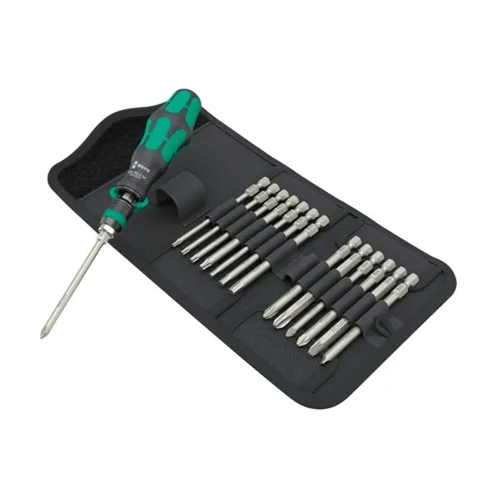 Wera 05051061001 Kraftform Kompakt 838 RA-R M Set 1 15-teilig