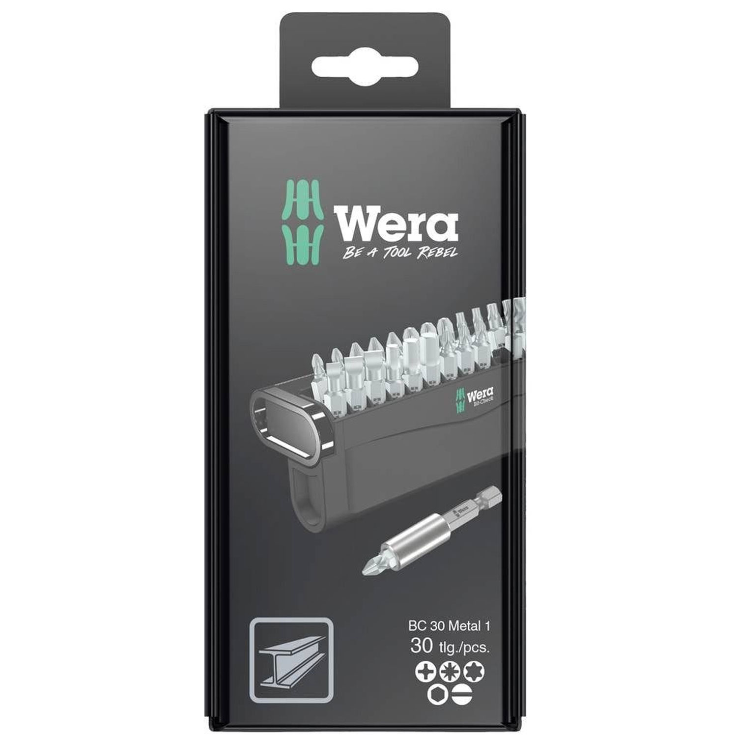 Wera Bit-Check 30 Metal 1 SB