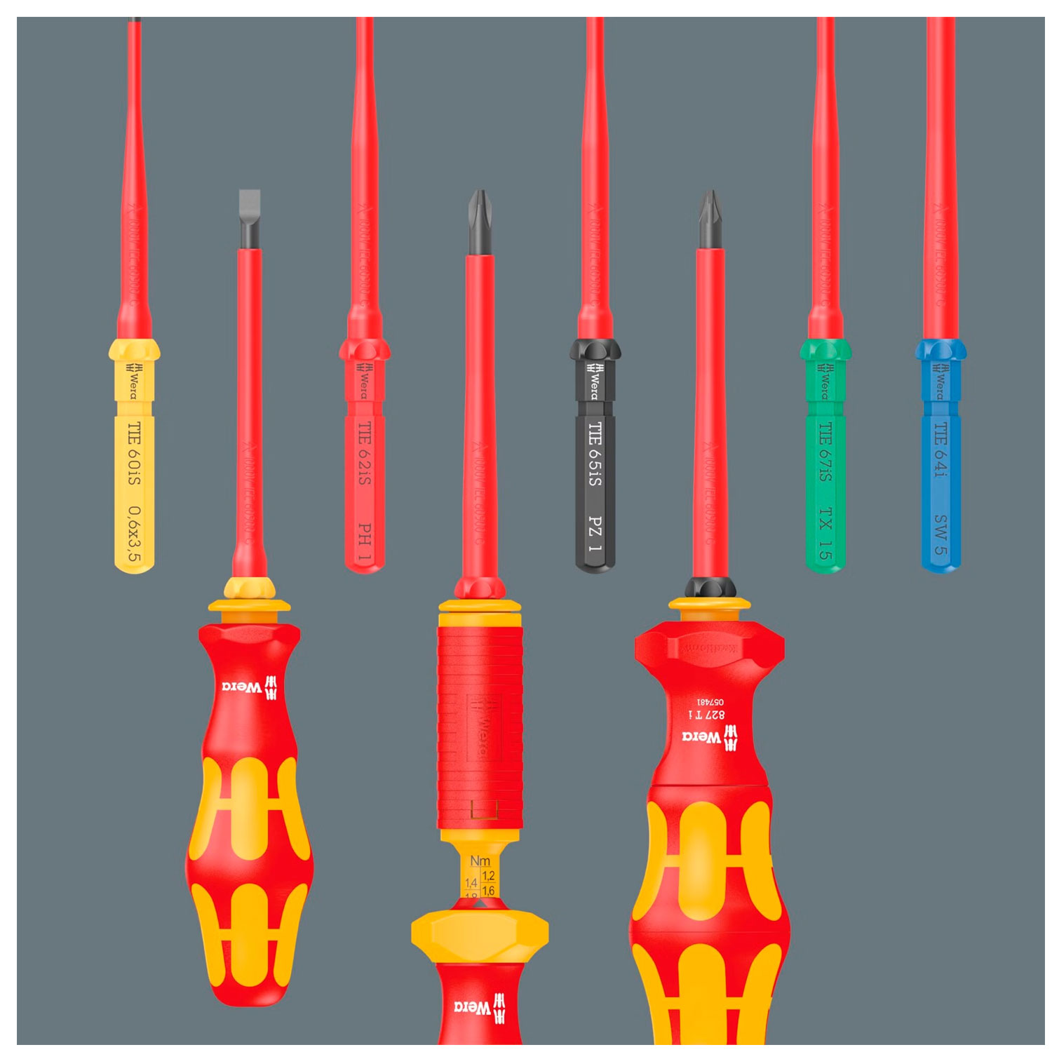 Wera Kraftform Kompakt VDE 17 Universal 1 Tool Finder