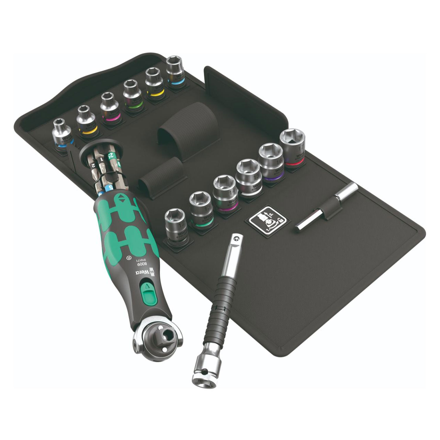 Wera 05004284001 Werkzeugsatz Zyklop Pocket Set 3 27-teilig