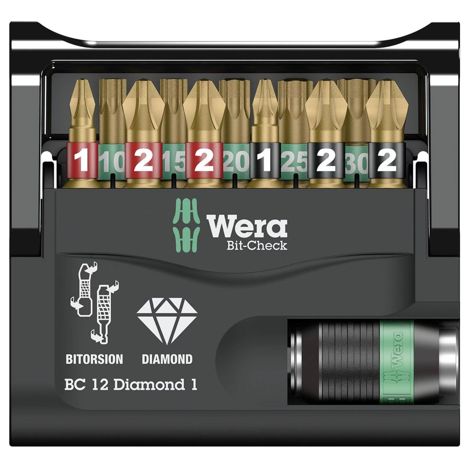 Wera Bit-Check 12 Diamond 1 Schraubendreher-Bitsatz