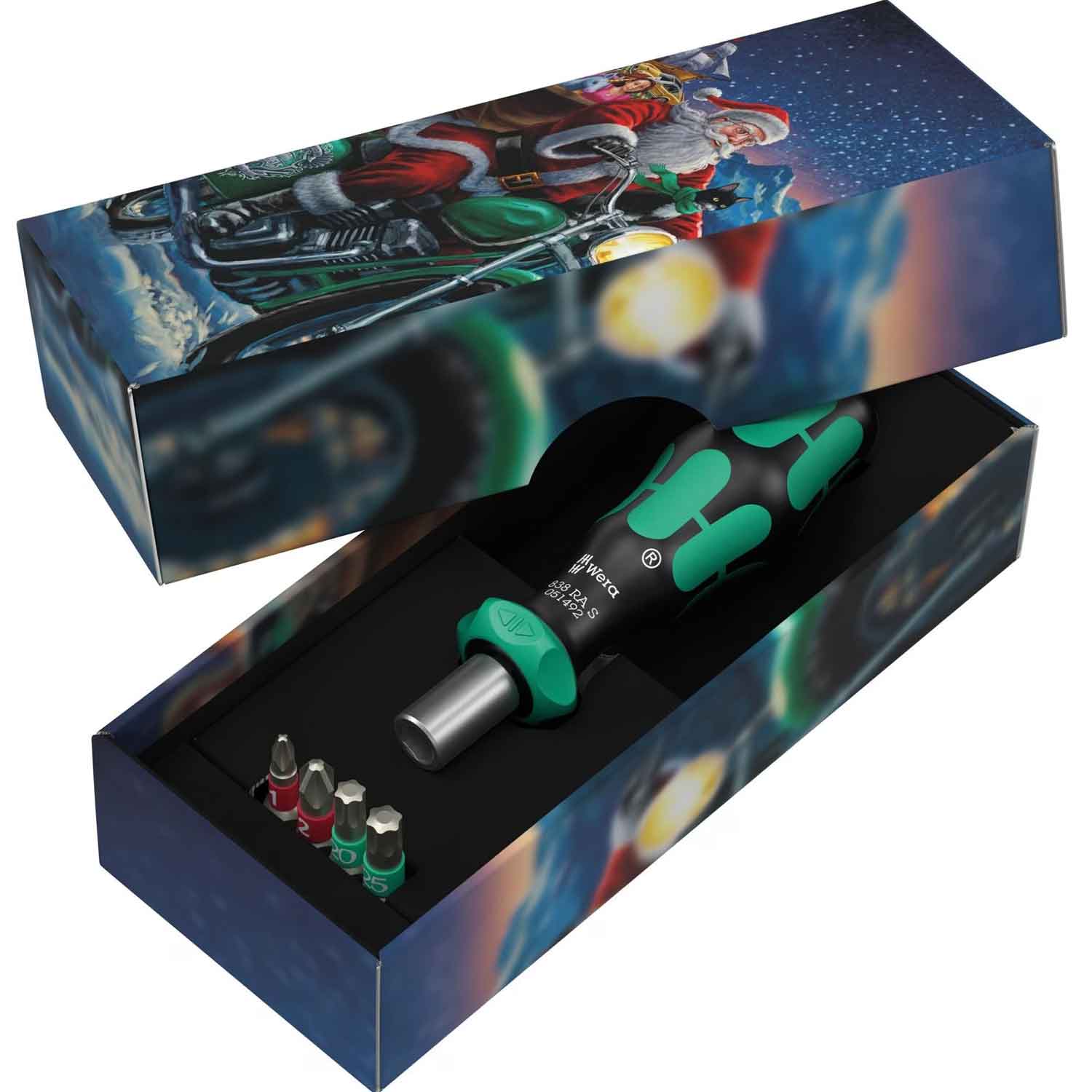 Wera 838 RA S/4 Christmas 2025 Bitset
