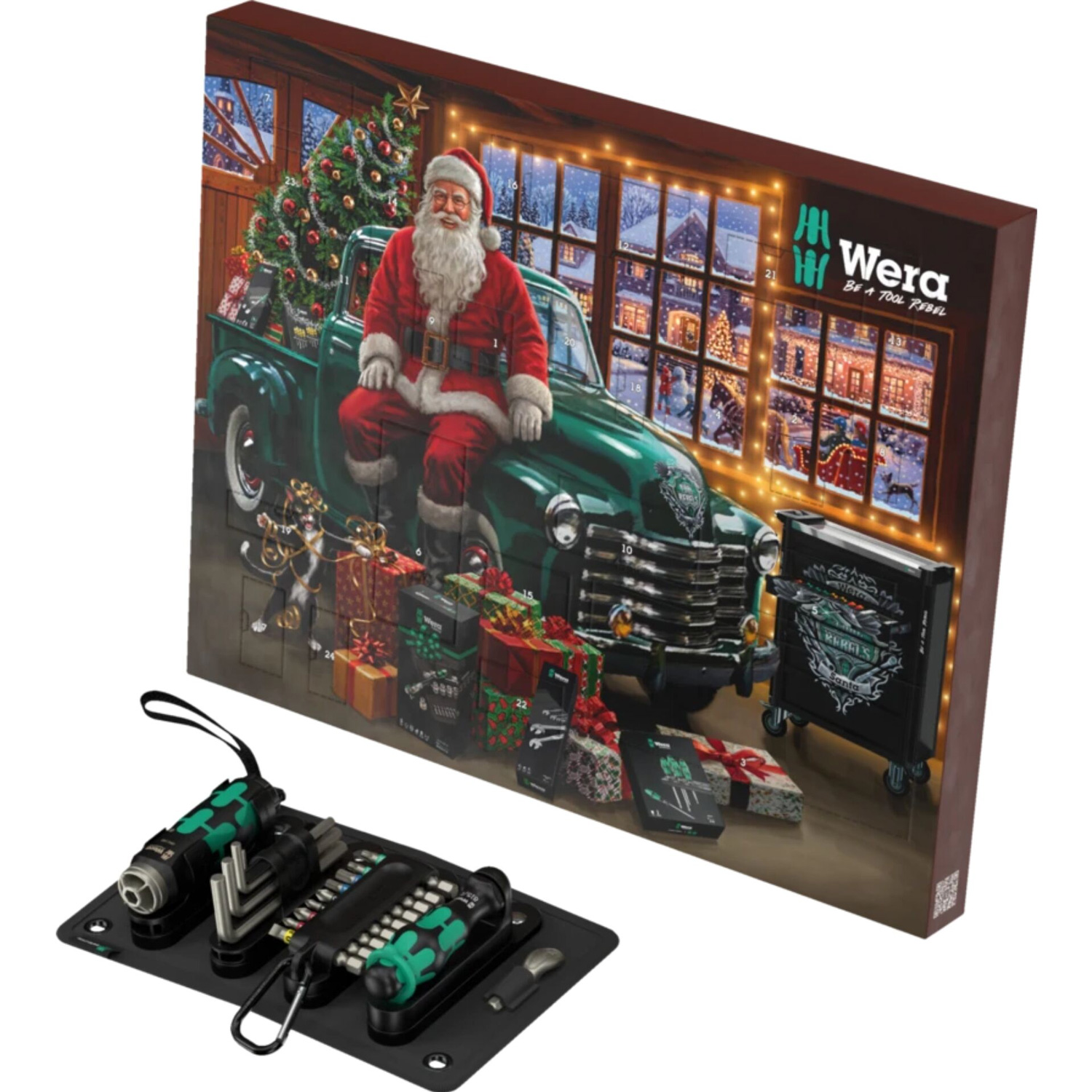 Wera Adventskalender 2026 24-teilig
