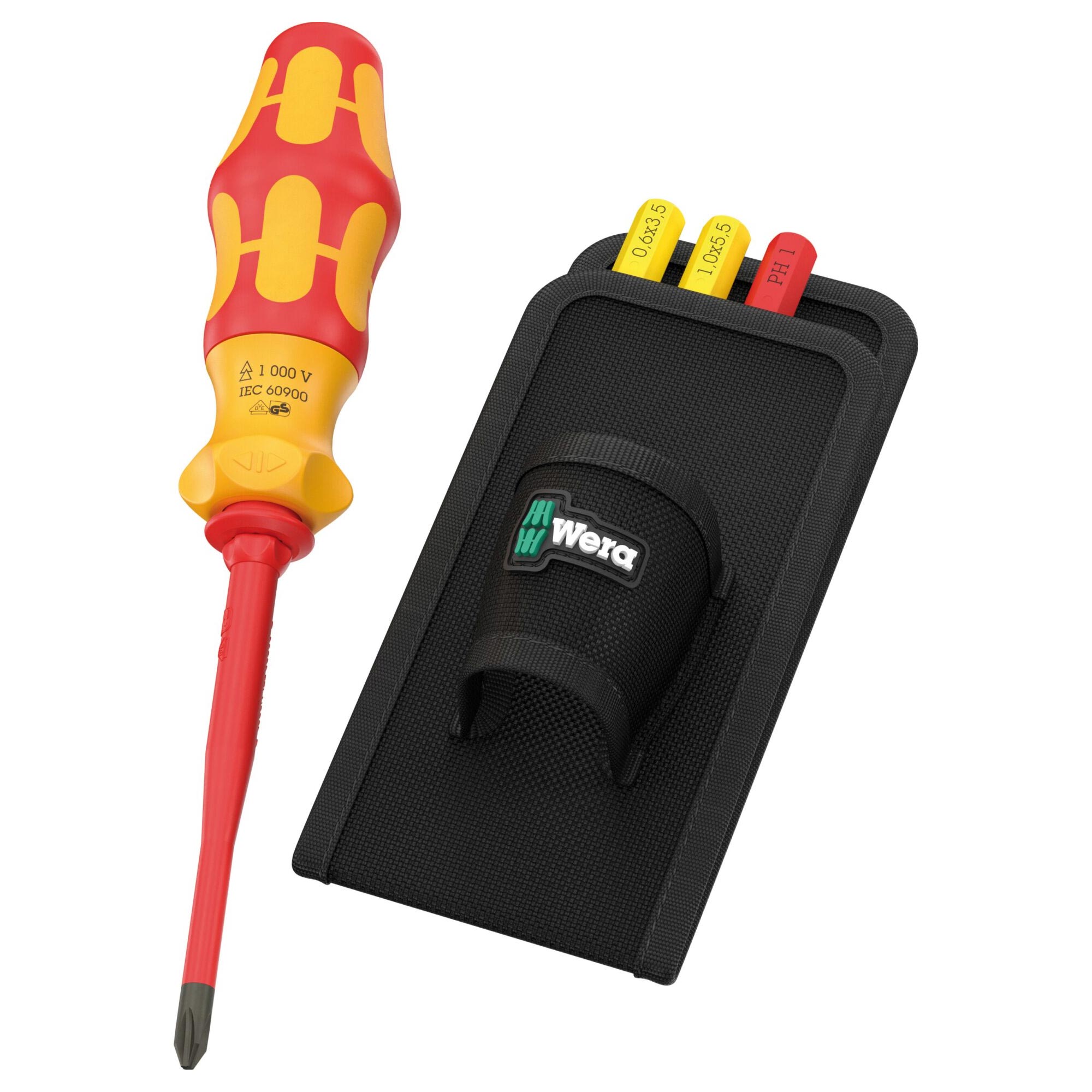 Wera Kraftform Kompakt VDE GO RA 2 Schraubendreher-Set 5-teilig