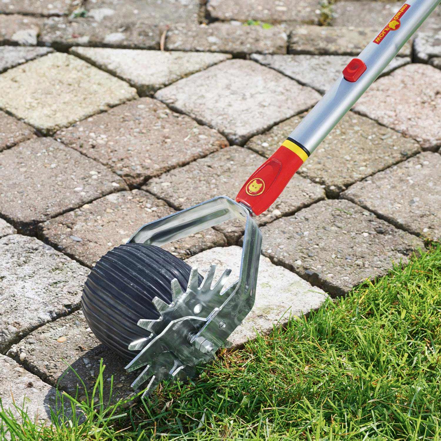 WOLF-Garten RB-M multi-star Rasenkantenschneider rot/silber