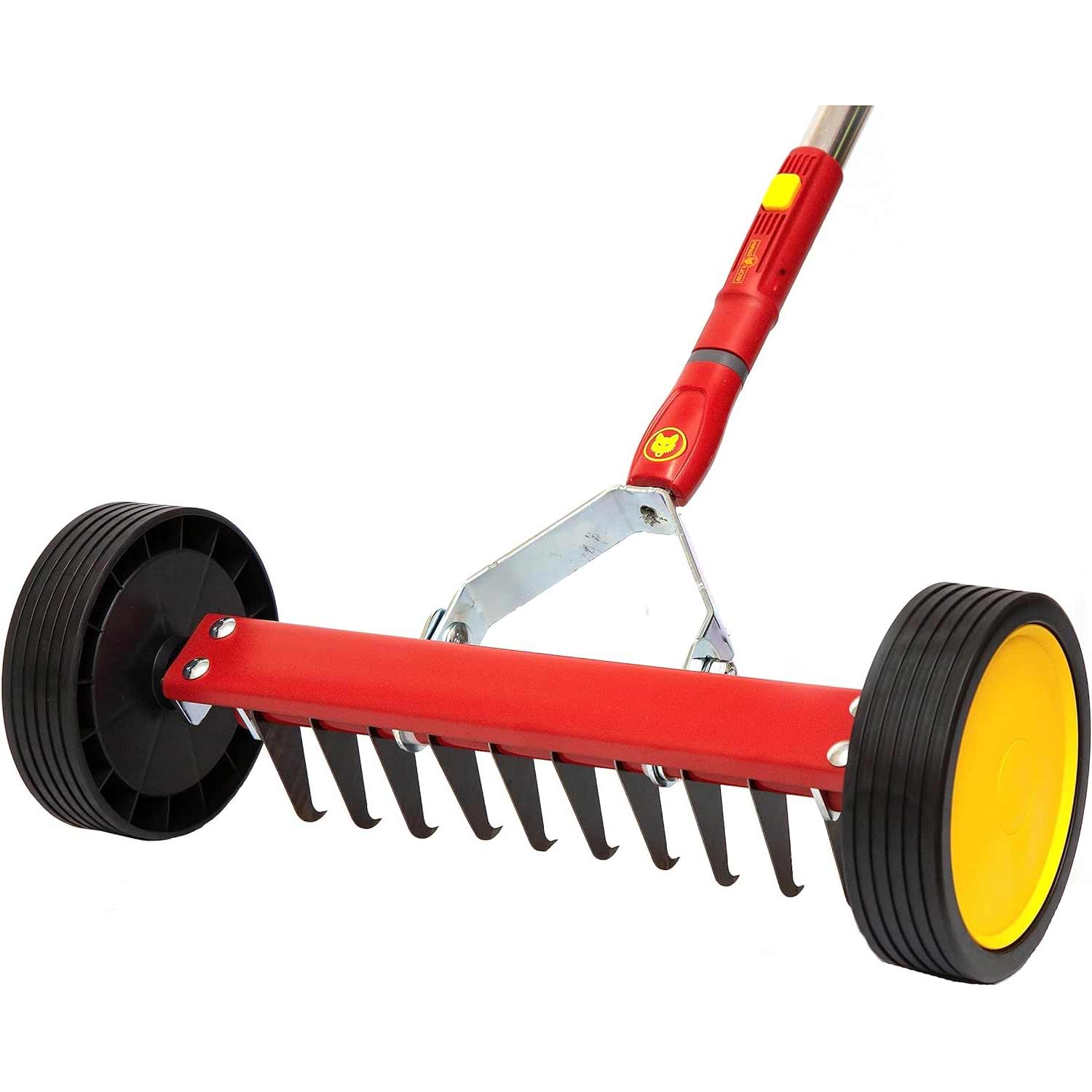 WOLF-Garten UR-M 3 multi-star Vertikutier-Roller rot/gelb