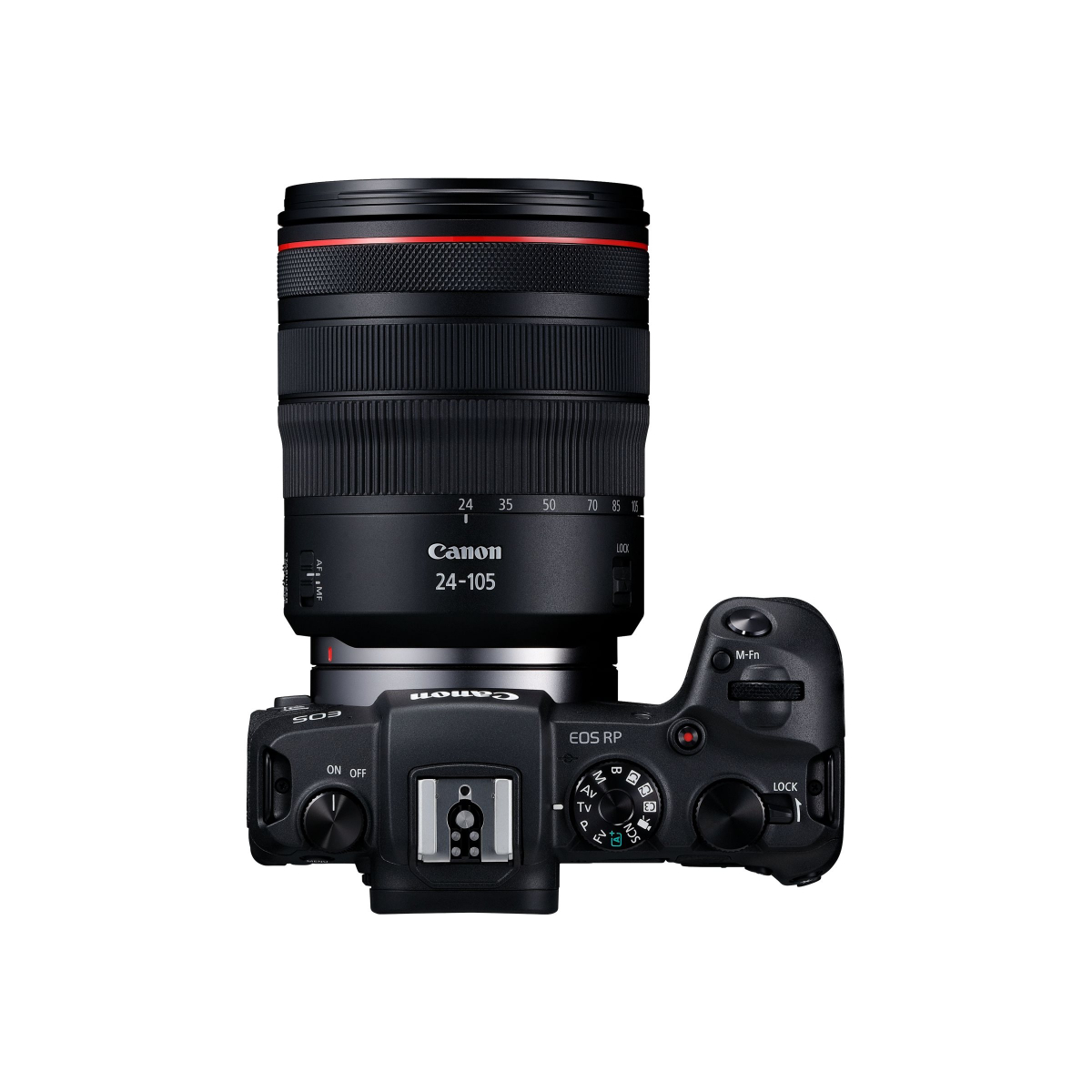 Canon EOS RP Systemkamera mit Objektiv RF 24-105mm schwarz